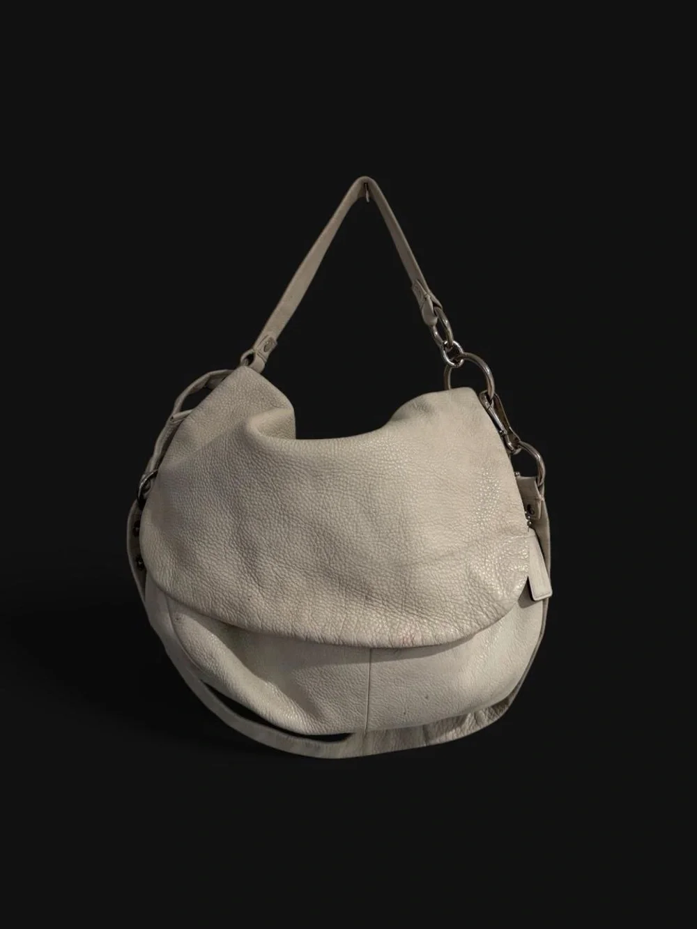Coach Pebbled Leather Hobo Bag